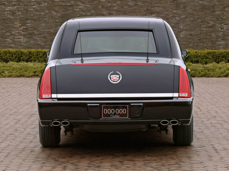 Black Cadillac Hearse