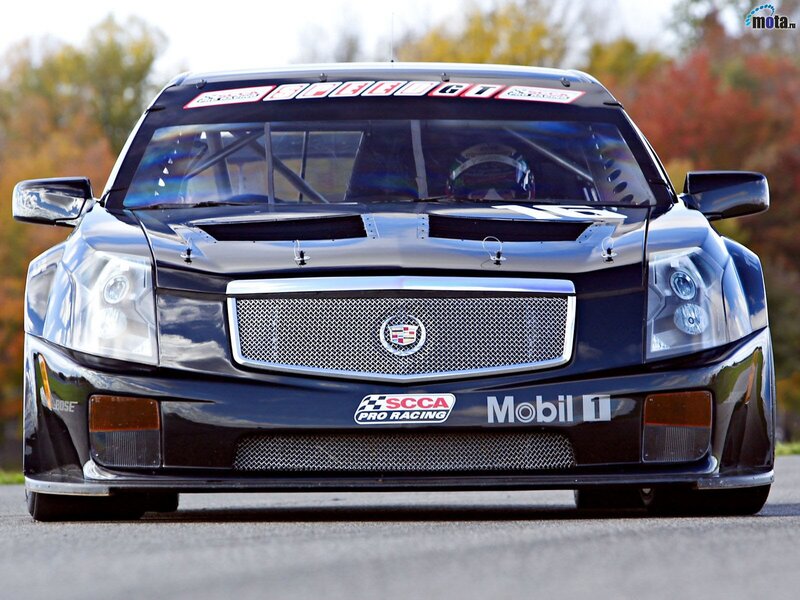 black cadillac race car