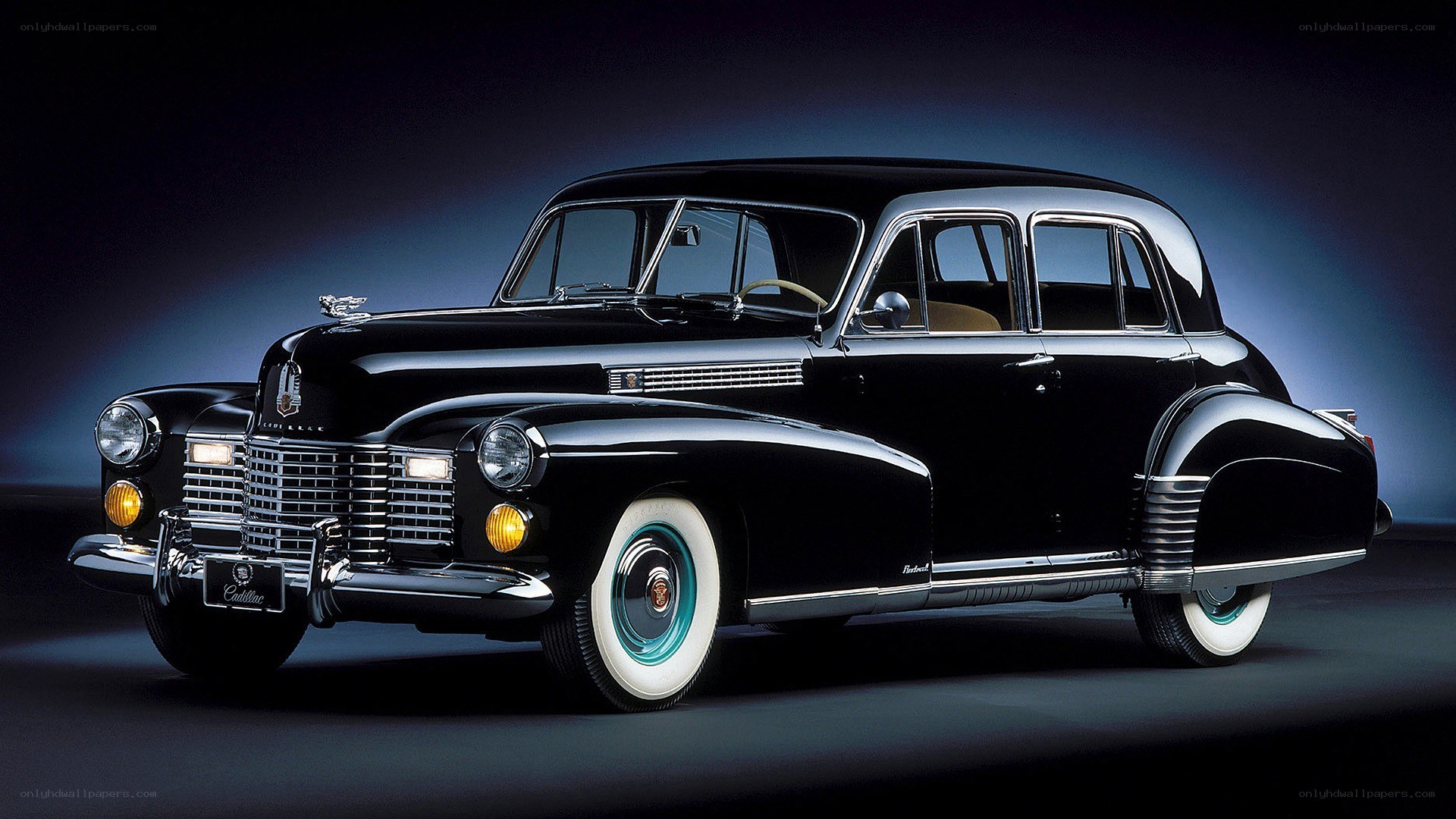 Black Cadillac sedan