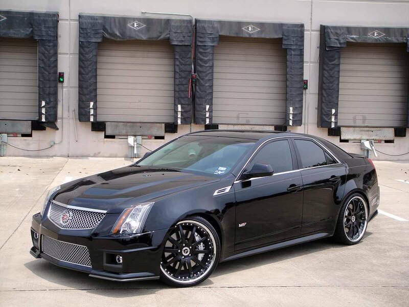 Black Cadillac Sedan — Neutral