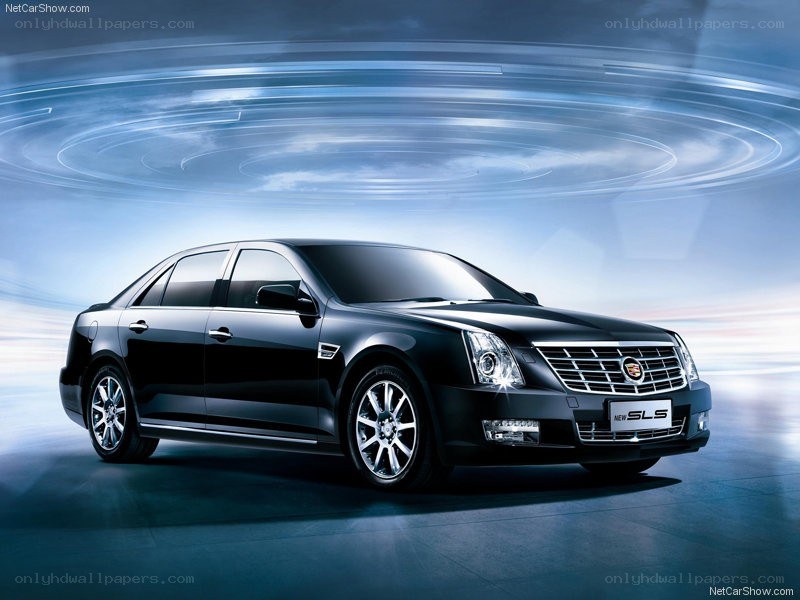 Black Cadillac SLS sedan