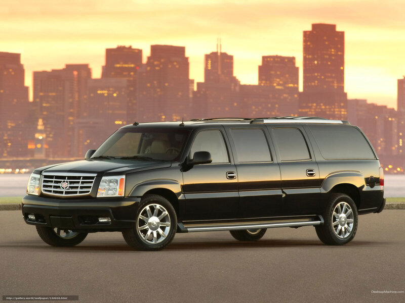 black cadillac stretch limo