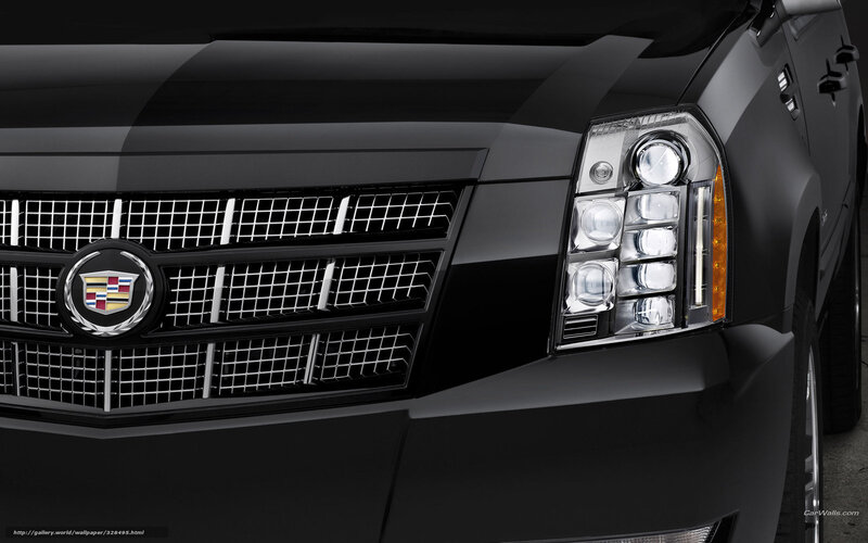 Black Cadillac Suv — Dramatic, Photograph, Grille