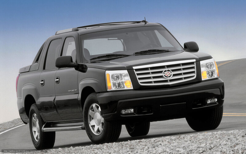 Black Cadillac Truck — Dramatic