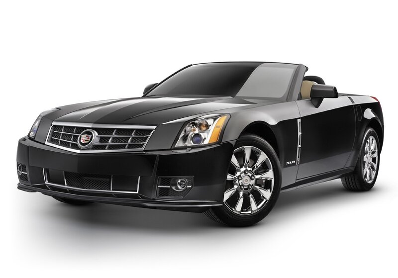 Black Cadillac XLR Convertible