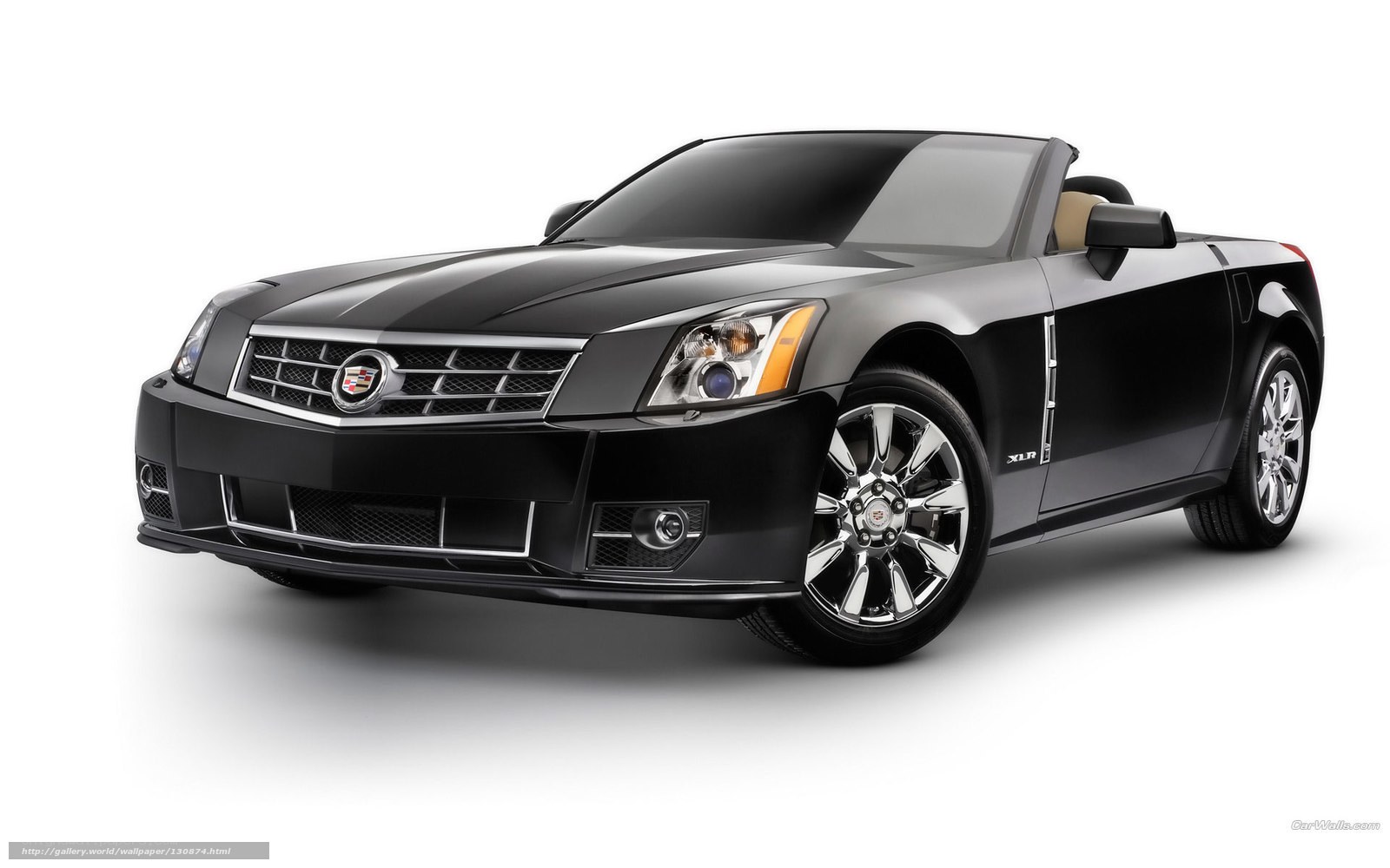 Black Cadillac XLR Convertible