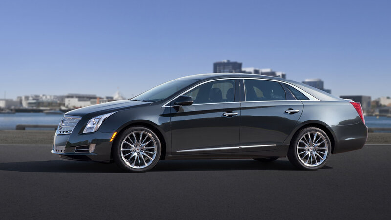 Black Cadillac Xts Sedan — Gray