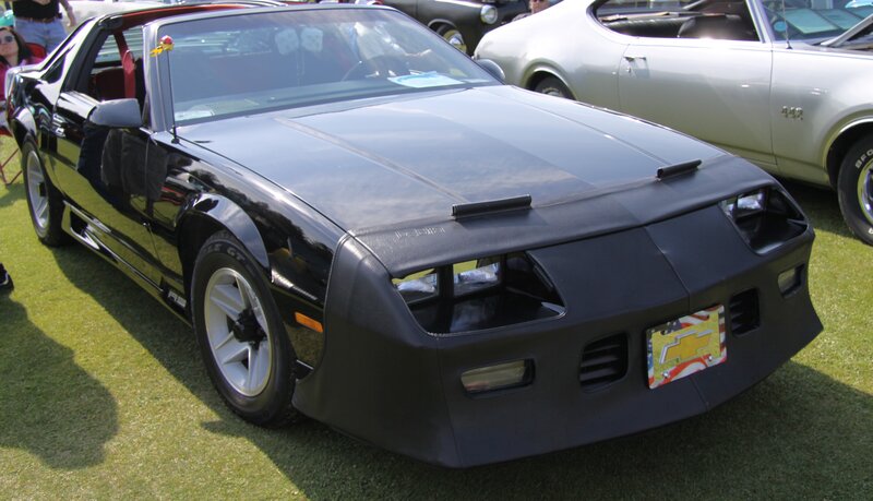Black Camaro Car — Calm, Afternoon, Photograph, Car Show