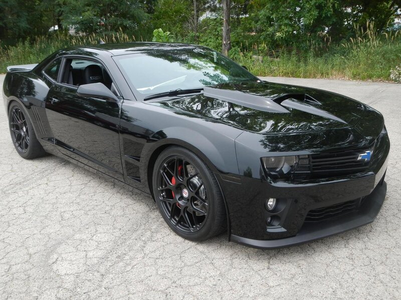 Black Camaro Car — Calm, Afternoon, Photograph