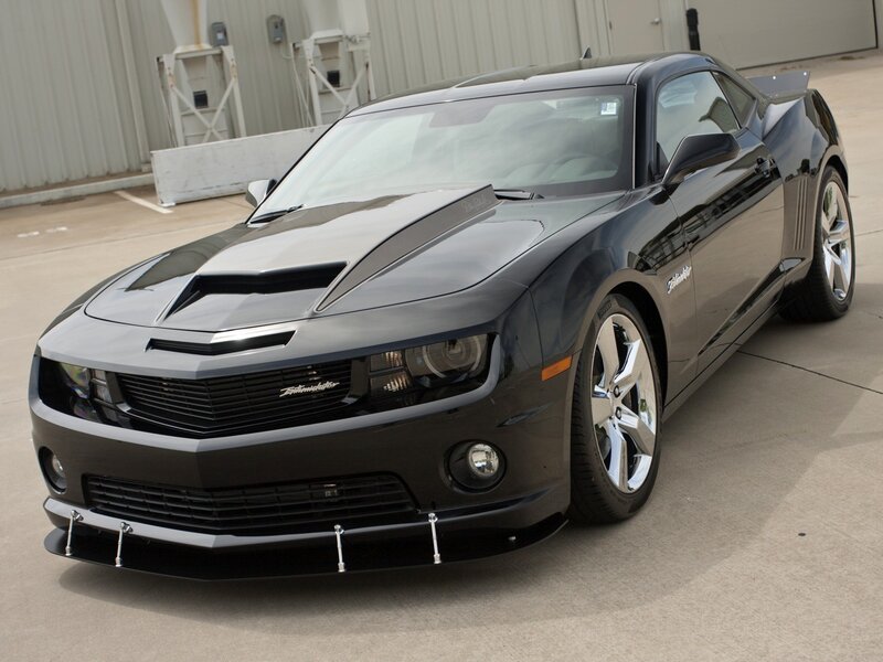 Black Camaro Car — Neutral, Afternoon