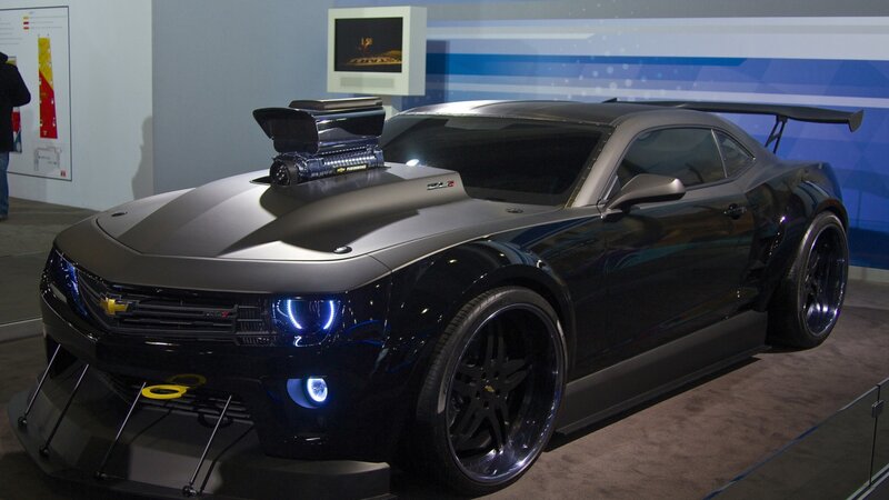 Black Camaro Concept Car