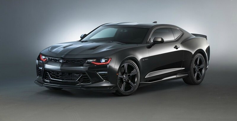 Black Camaro Coupe — Dramatic