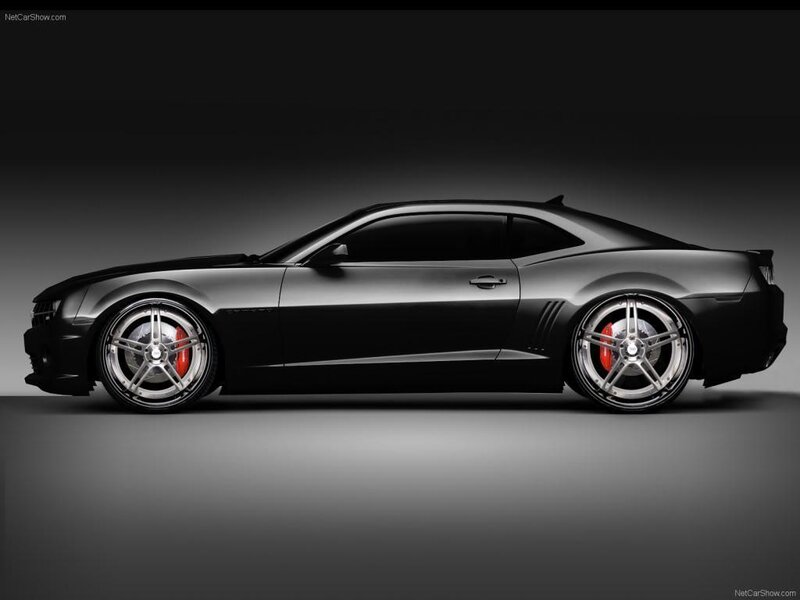 black camaro coupe