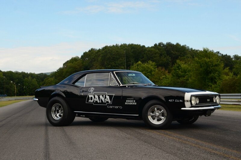 Black Camaro on Track — Calm, Afternoon