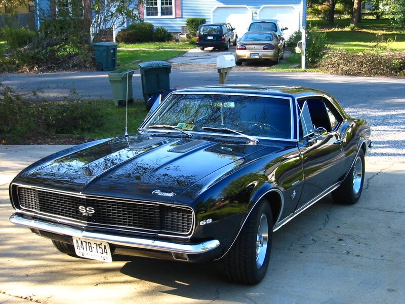 Black Camaro Ss — Calm, Afternoon, Photograph, Car
