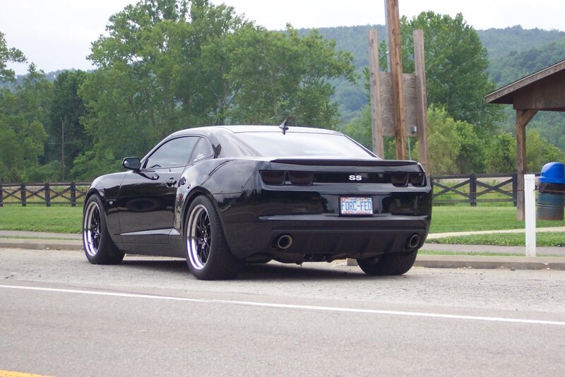 Black Camaro Ss — Calm, Afternoon, Photograph