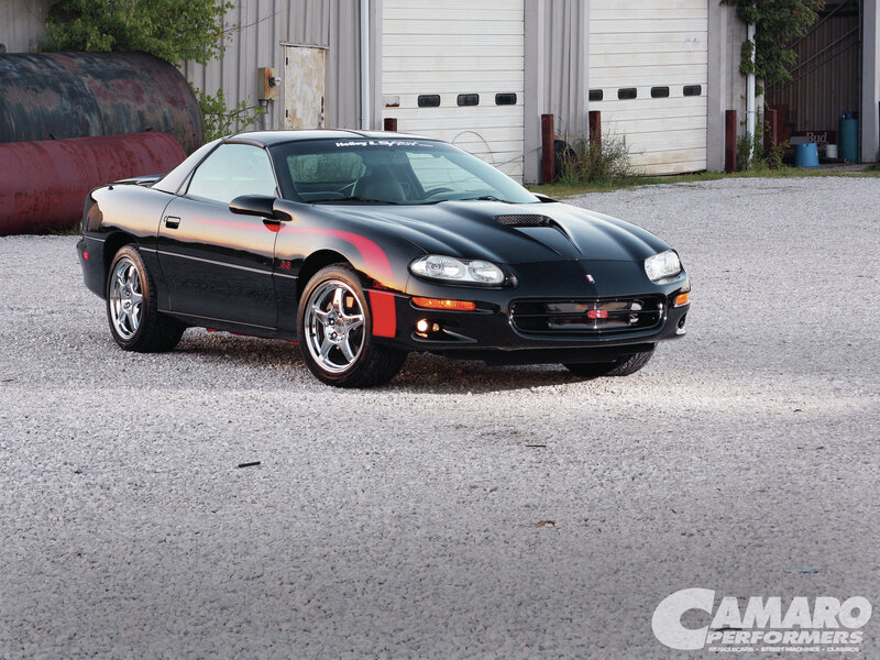 Black Camaro Ss — Dramatic