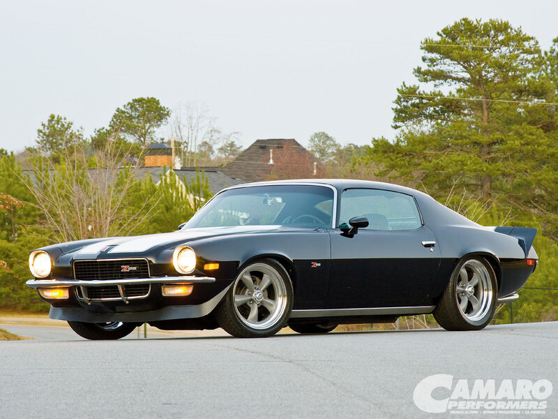 Black Camaro Z28 — Calm