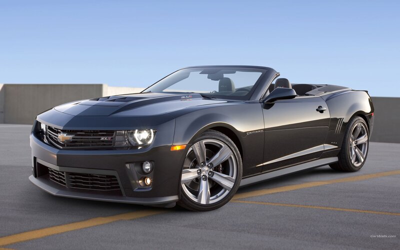 Black Camaro ZL1 Convertible