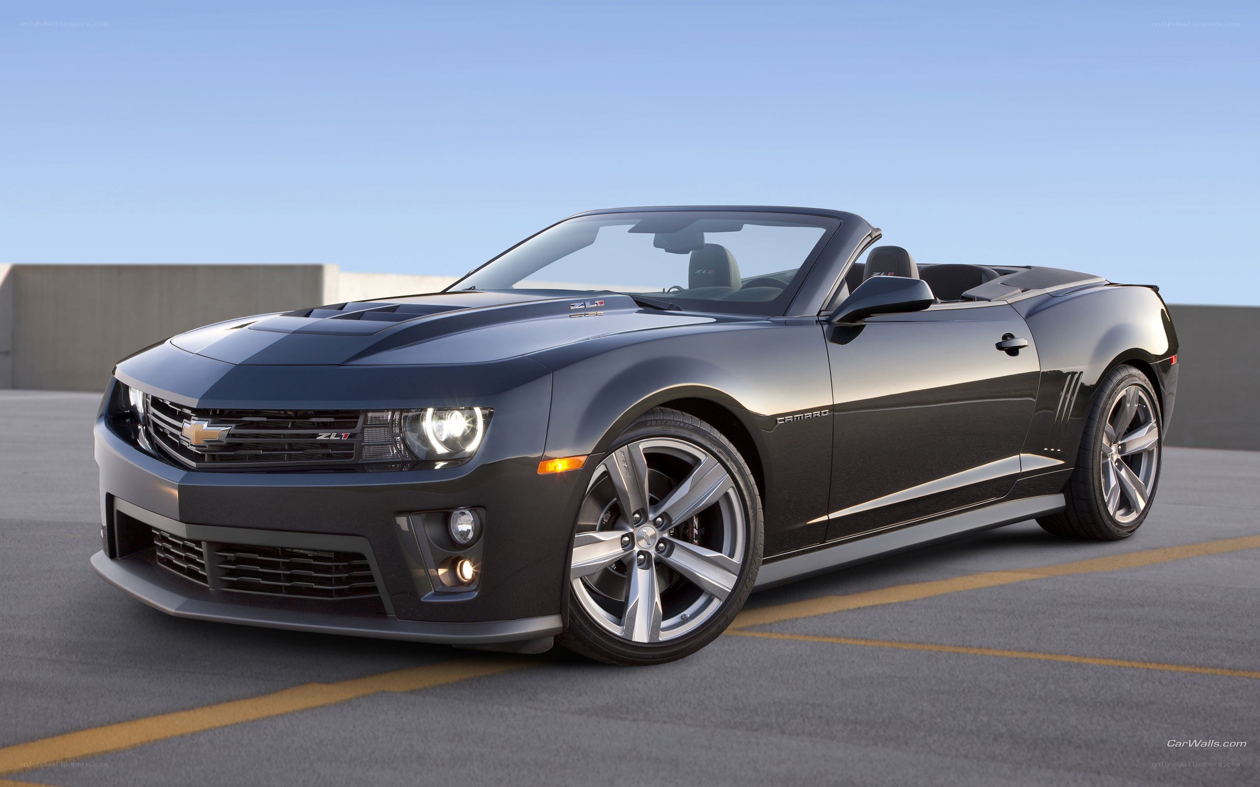 Black Camaro ZL1 Convertible