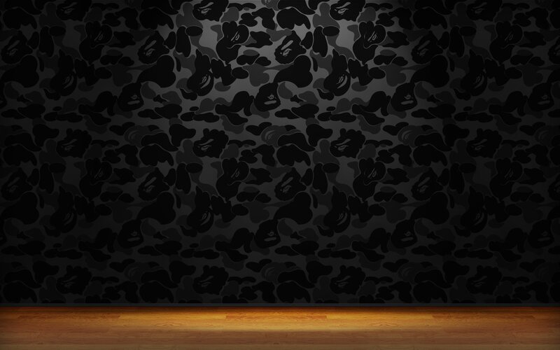 black camouflage wallpaper