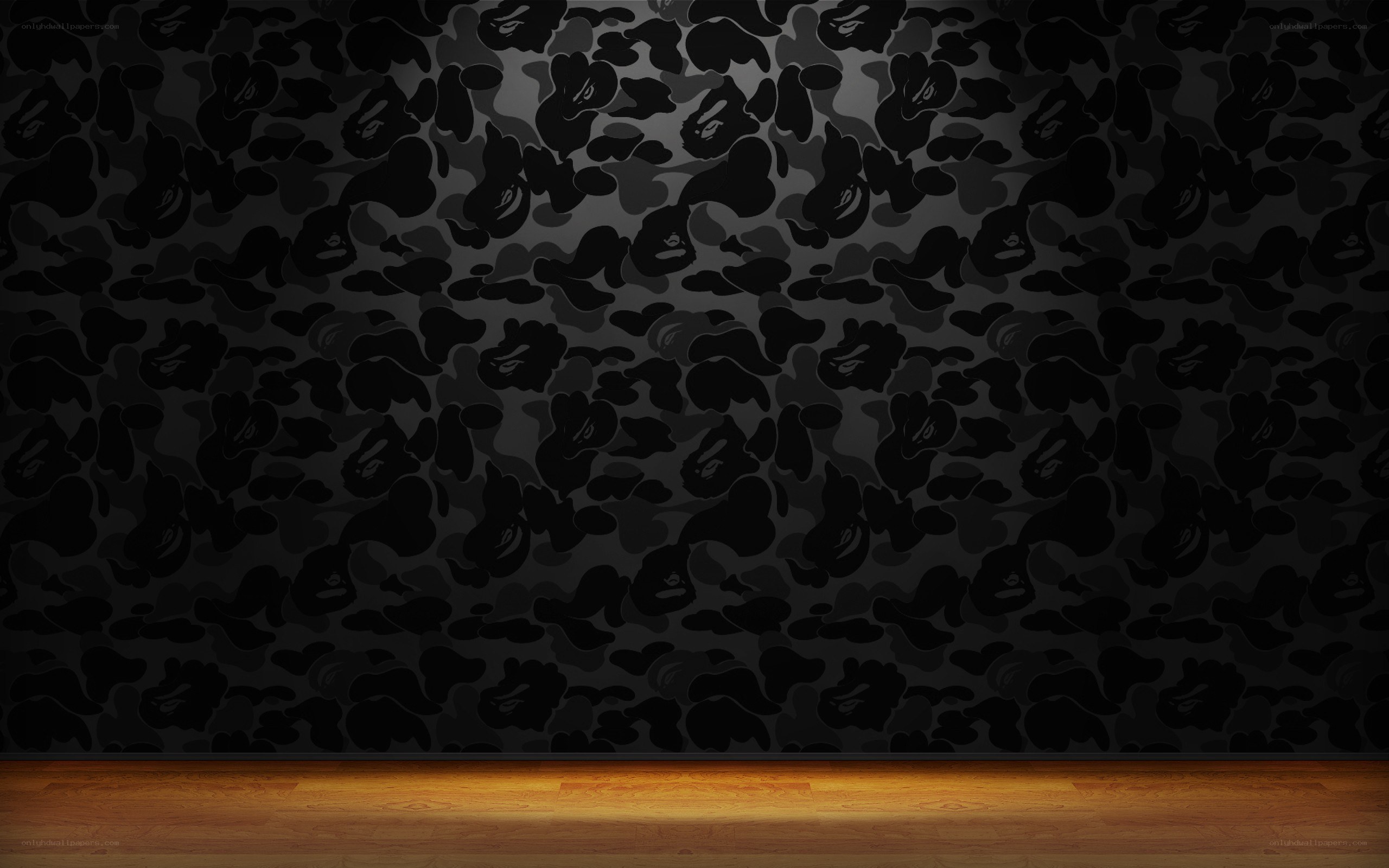 black camouflage wallpaper