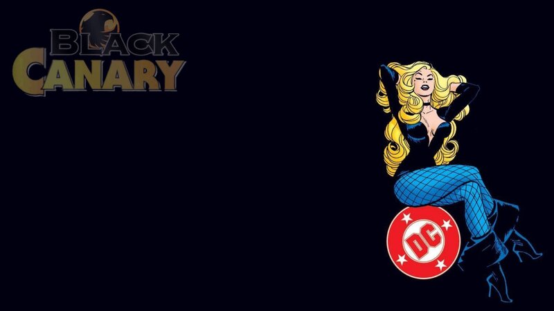 Black Canary character art