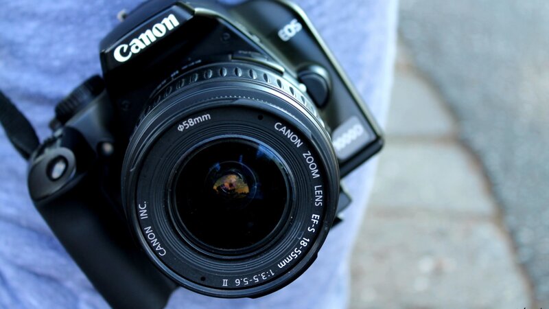 Black Canon Camera — Neutral