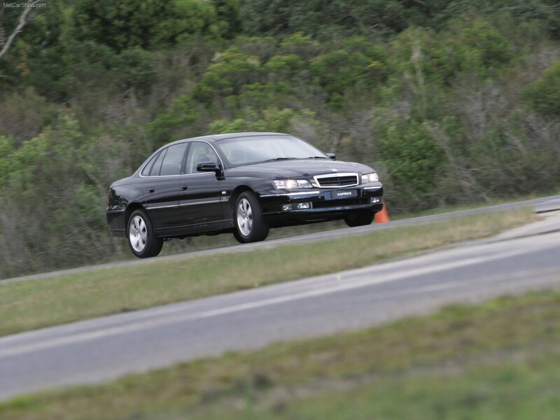 black caprice on a road
