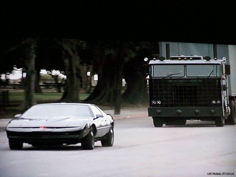 Black Car and Truck
