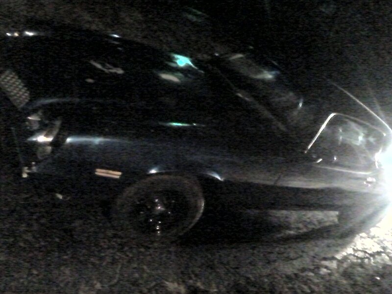 Black Car at Night — Dark