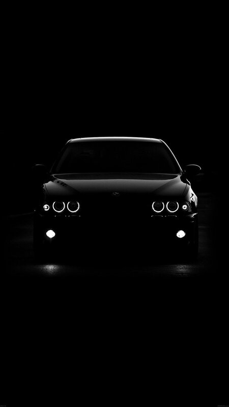 Black Car at Night — Dramatic