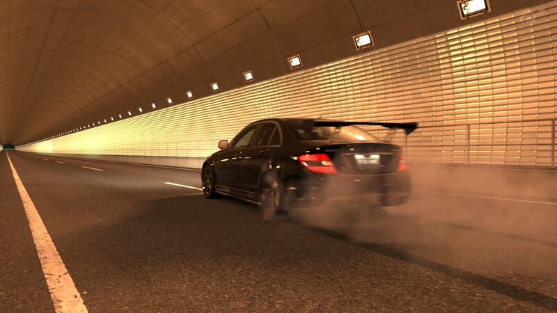 Black Car Drifting — Dynamic, 3d Render