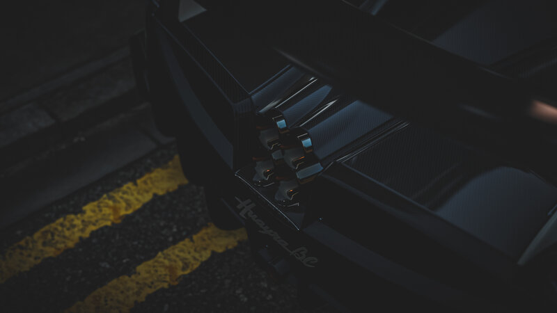 Black Car Exhaust