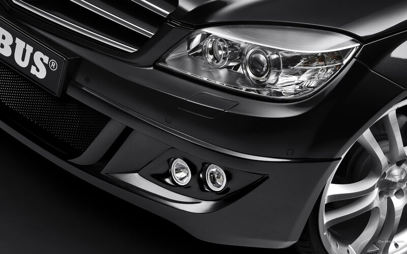 Black car front bumper