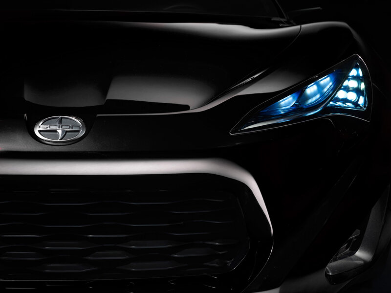 Black Car Front