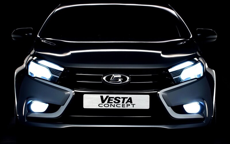 Black Car Front View — Dramatic, Photograph, Headlights