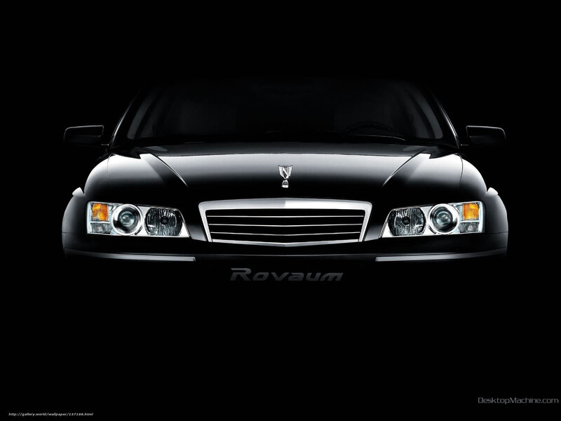 black car front view