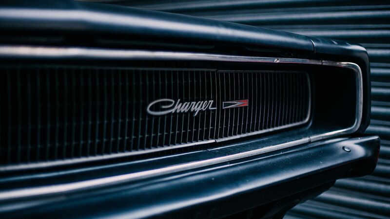 Black Car Grille