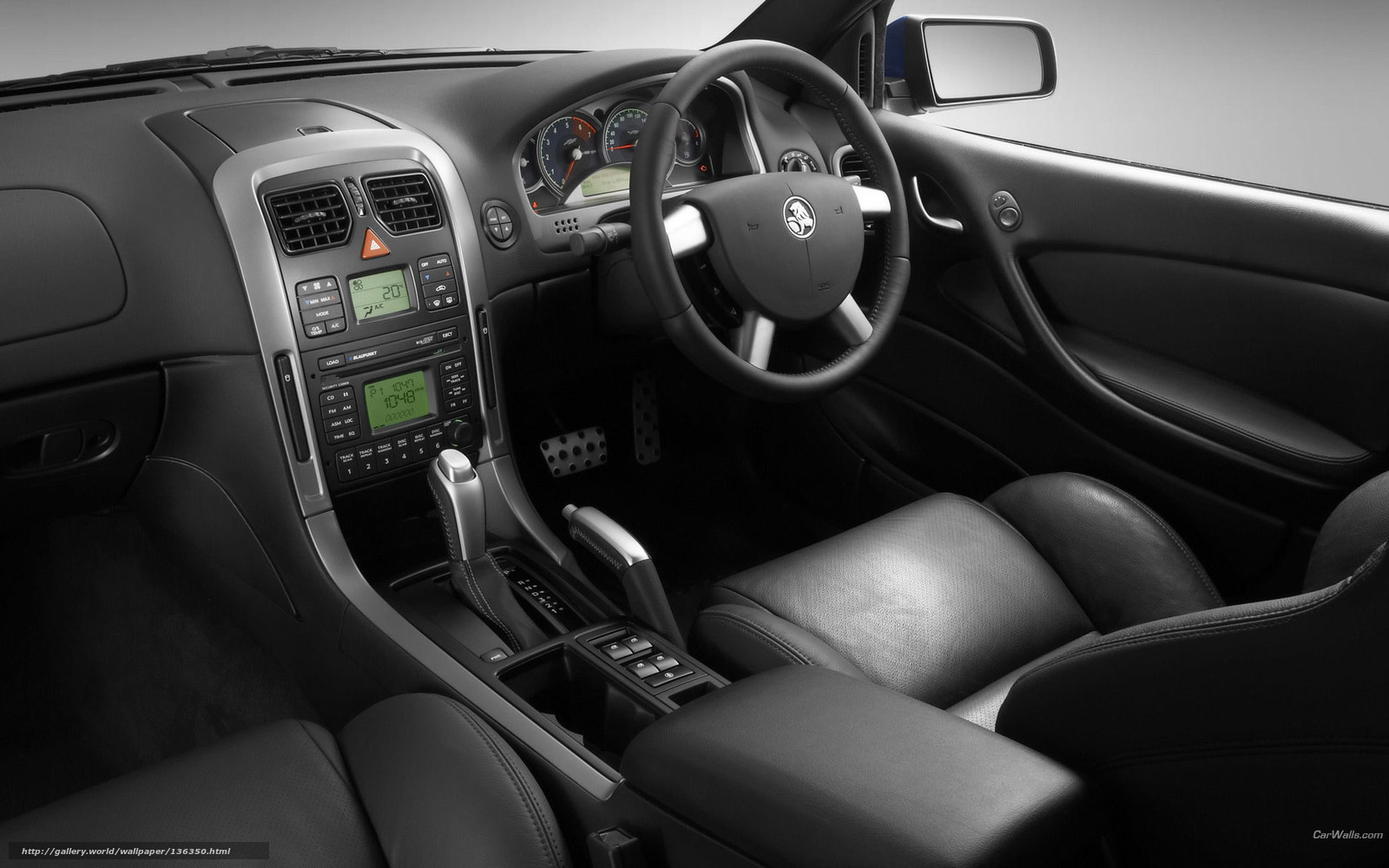 black car interior dashboard