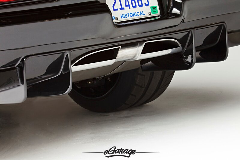 Black Car Rear Bumper — Neutral, Photograph