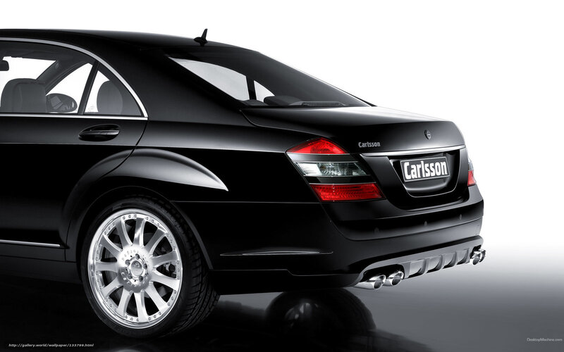 black car rear view