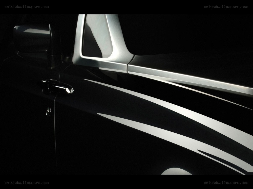 black car side profile