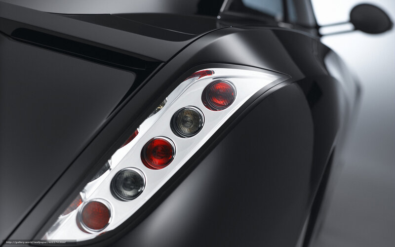 Black Car Taillight