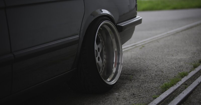 Black Car Wheel — Calm