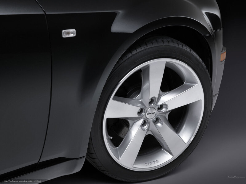 Black Car Wheel — Dramatic, Photograph, Tire