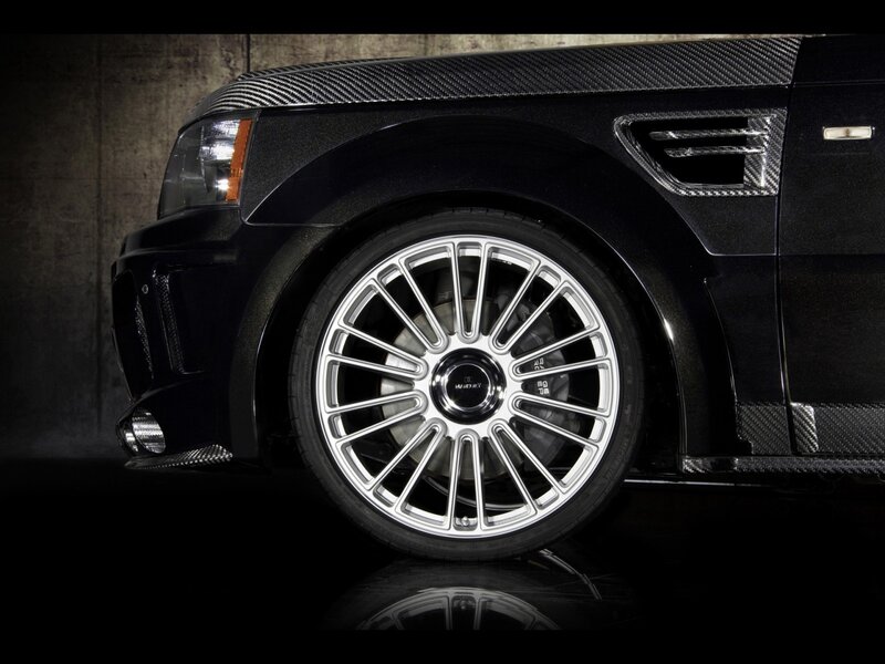 black car with carbon fiber details