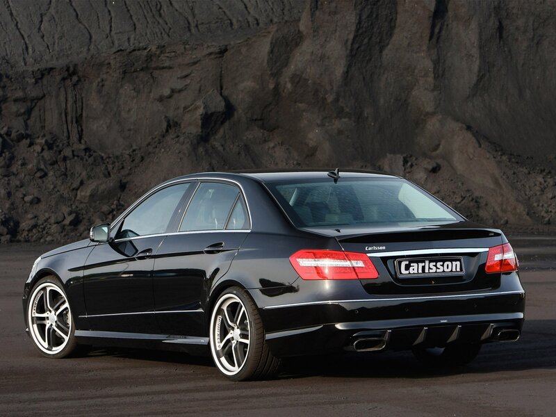 black car with custom wheels