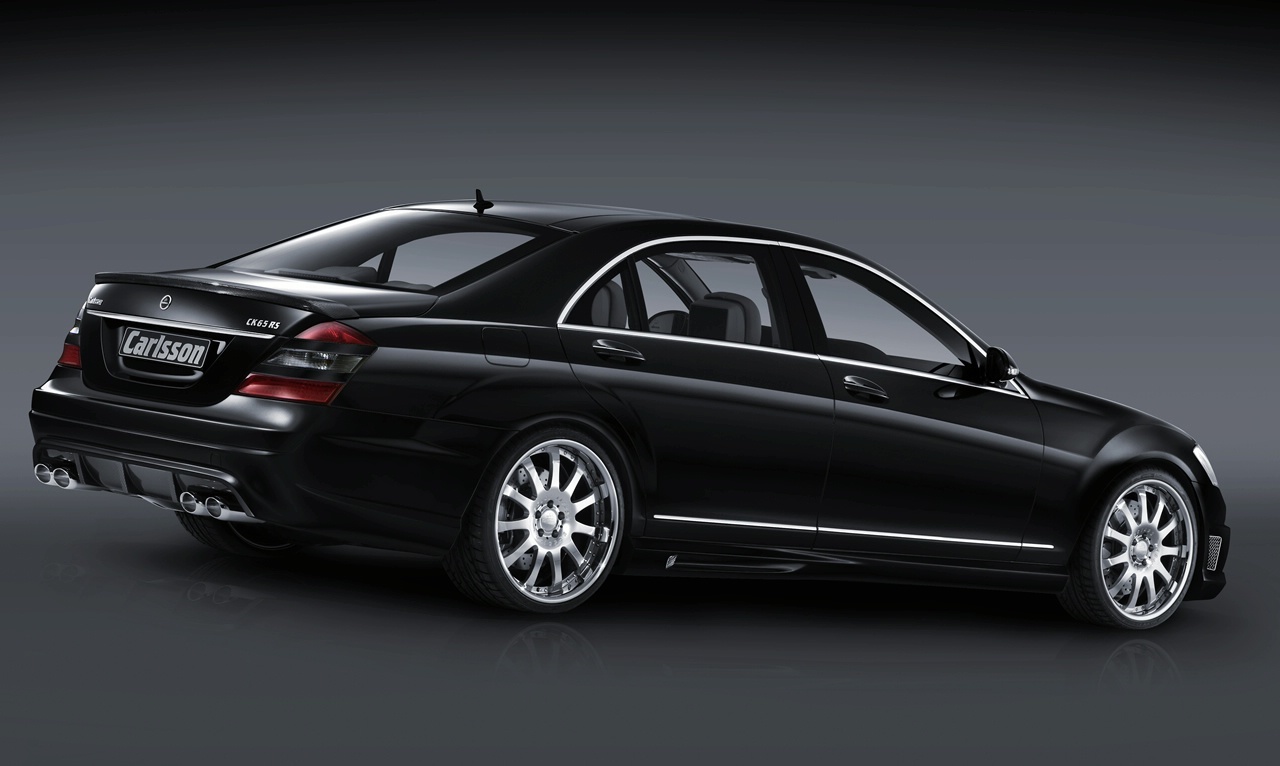 black car with custom wheels