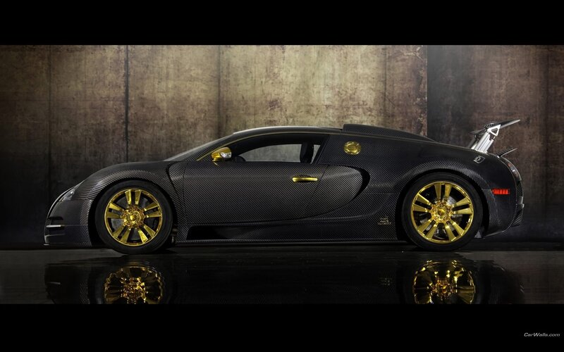black carbon fiber car
